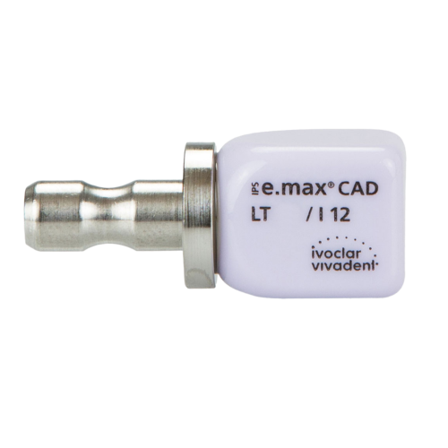 IPS e.max CAD, for CEREC and inLab LT, I12, C2, 5/Pk, 605325