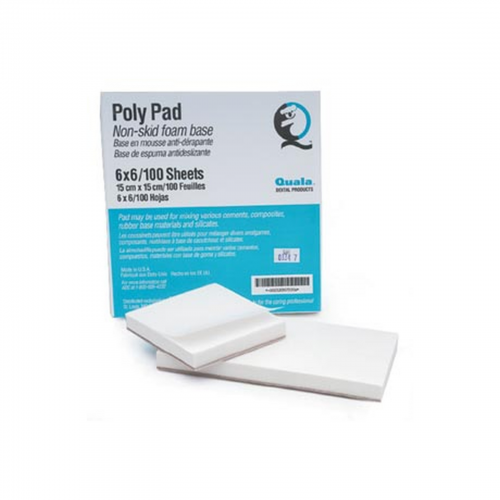 Crosstex Poly-Coated Mixing Pads, 3" x 3", 100/Pk, KPAD33