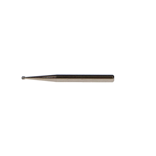 Carbide Bur, FG, # 1/2, Round, 0.7 mm, 100/Pk, FG1/2-100