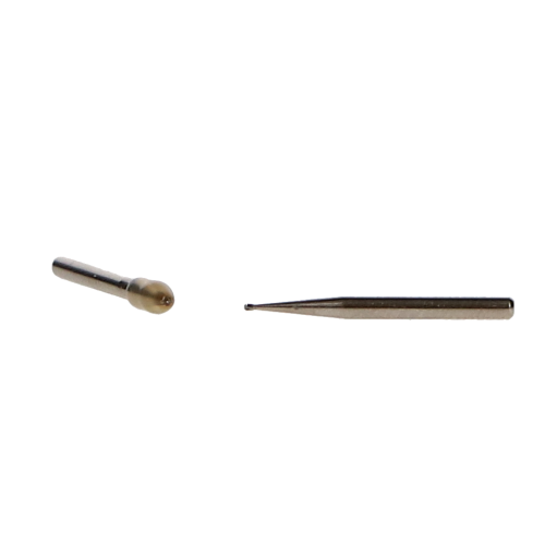 Carbide Bur, FG, # 1/4, Round, 0.5 mm, 100/Pk, FG1/4-100