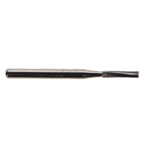 Carbide Bur, FG, # 557L, Long Straight Cross Cut Fissure, 1.0 mm, 100/Pk, FG557L-100