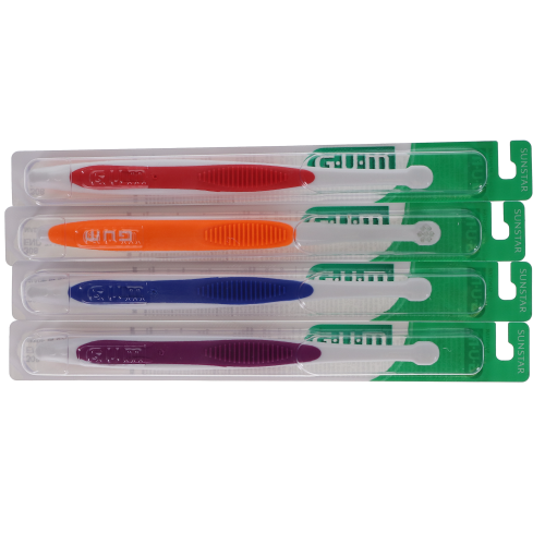 GUM End Tuft Toothbrush, Tapered Trim, 12/Box, 308PD