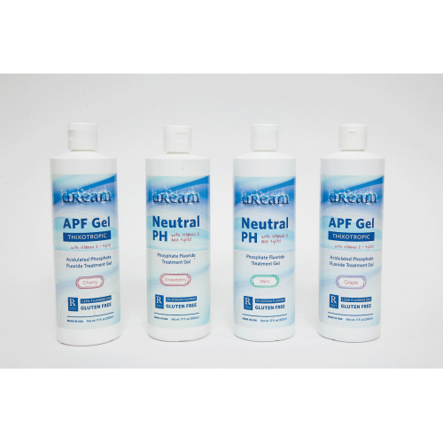 Fluoride Gel, 1.23% APF, 60-Second, 16 oz, Orange Vanilla, 1/Pk, PR305