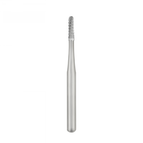 Standard Operative Carbide Burs, FG, Straight Round End Cross Cut Fissure, # 1557, 10/Pk, 15021