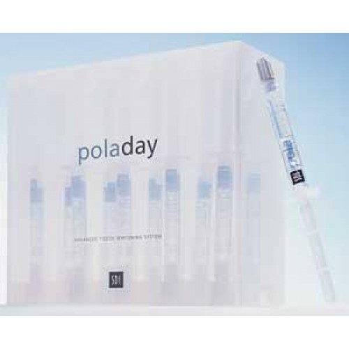 Pola Day Tooth Whitening System, 9.5% Hydrogen Peroxide, Syringe Kit, 1.3 g, 10/Pk, 7700105