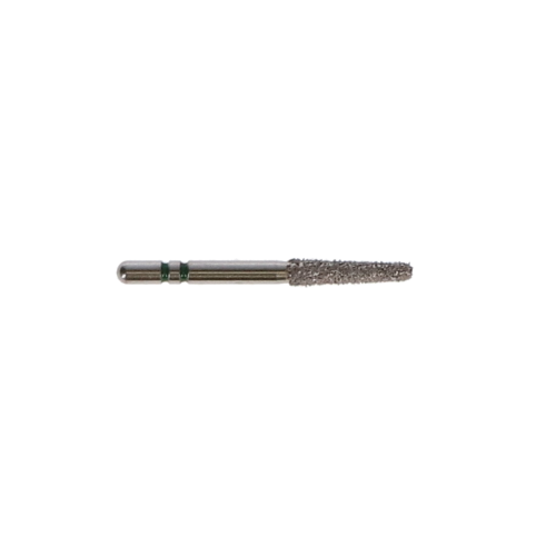 Two Striper Diamond Burs, FG, Round-End Taper, 770.8, 1.8 mm, Coarse, Green, 5/Pk, 2015457