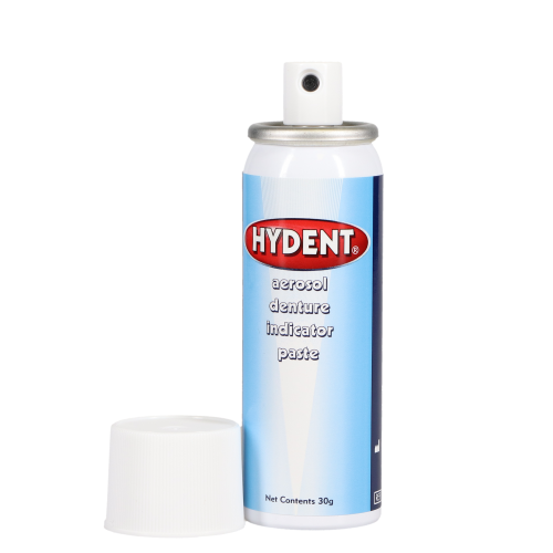 Hydent Denture Indicator, Hydent Spray Can, 30 g, 1/Pk, 05-100