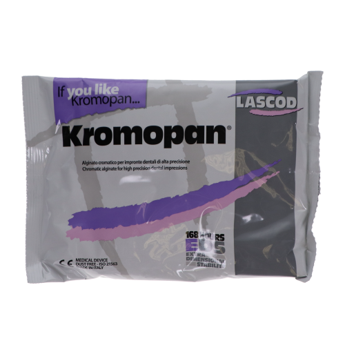 Kromopan Color Changing Dust Free Alginate, 1 Lb. Pouch, KRM302