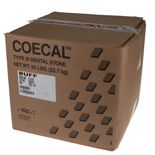 COECAL Laboratory Stone, Buff, 50 lbs, 1/Pk, 310150