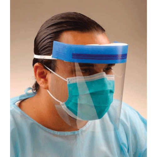 Disposable Face Shield Standard 24/Bx ASTM Level 1, GCSS