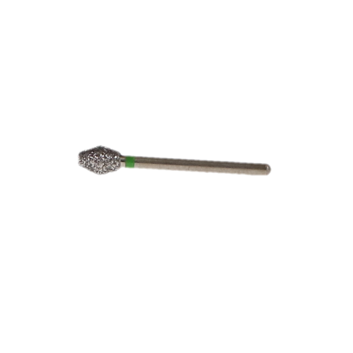 NTI Diamond Burs, FG, Barrel, # 811, 3.3 mm, Coarse, Green, 5/Pk, C811-033