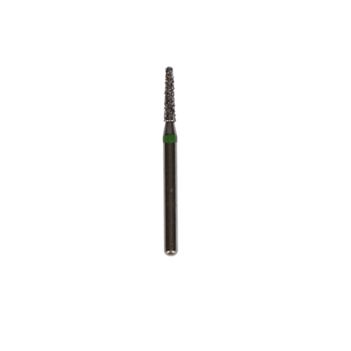 NTI Diamond Burs, FG, Round End Taper, # 855, 1.2 mm, Coarse, Green, 5/Pk, C855-012