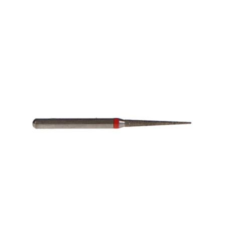 NTI Diamond Burs, FG, Needle, # F859, 1.2 mm, Fine, Red, 5/Pk, F859-012