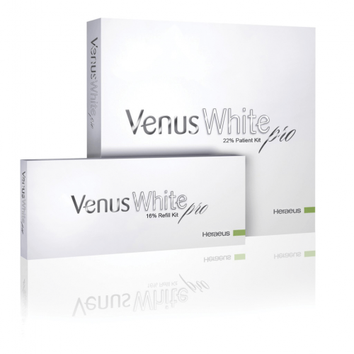 Venus White Pro Whitening Gel, 22 / 35% Carbamide Peroxide, Syringe Patient Kit, 1.2 ml, 6/Pk