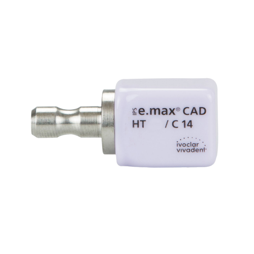 IPS e.max CAD, for CEREC and inLab HT, C14, B2, 5/Pk, 626413