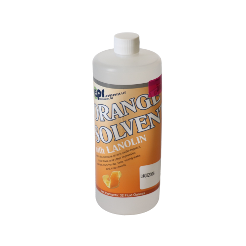 Orange Solvent Quart Bottle, with Lanolin, 32 oz, 1/Pk, CE120