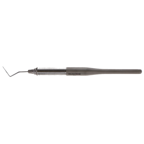 Periodontal Probe, Single-Ended, Williams, Standard Handle, 1-10, 1/Pk, IN16-540