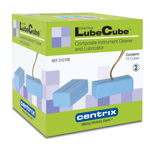 LubeCube Composite Instrument Cleaner and Lubricator, 72/Pk, 310108