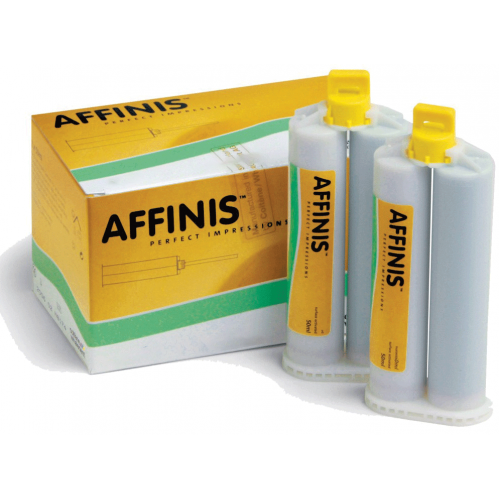 Affinis Wash A-Silicone Impression Material, Single Pack, Regular Body, Fast Set, 50 ml, Light Blue, 2/Pk, C6611