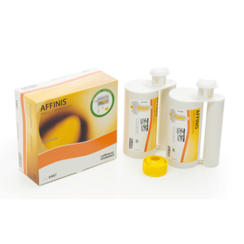 Affinis System 360 A-Silicone Impression Material, Refill Pack, Heavy Body, 300ml, Yellow, 2/Pk, C6487