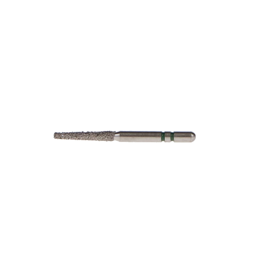 Two Striper Diamond Burs, FG, Flat-End Taper, 702.8, 1.4 mm, Coarse, Green, 5/Pk, 2015343