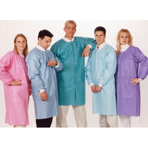 Extra-Safe Lab Coats 10/Pk