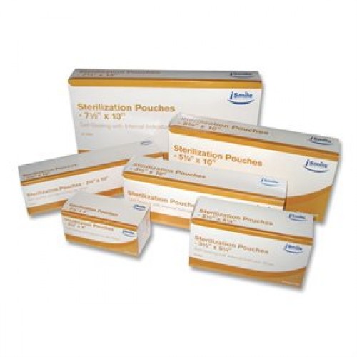 Sterilization Pouches - Tinted, Tri-Seal - 3-1/2 x 5-1/4 (200)