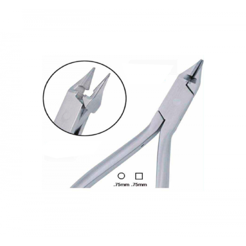 Bird Beak Pliers With Cutters 12.5Cm Taperes Beak With T/C Tips