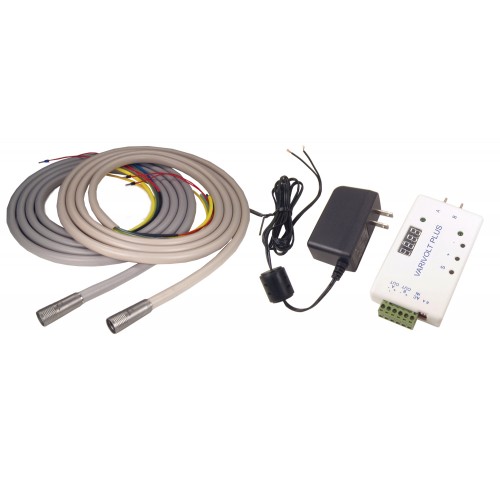 Vari-Volt Fiberoptic System Kit (Control Box, Transformer, 6 pin tubing)  Tan Tubing