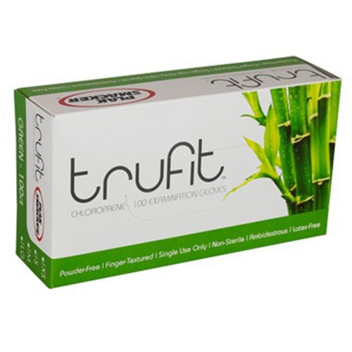 TruFit™ Green Chloroprene Gloves (100 ct)